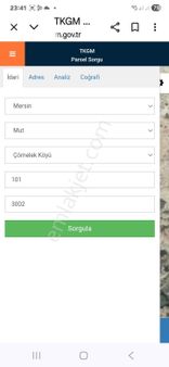 Mersin Mut Satılık Ceviz Bahçesi 670 Metrekare