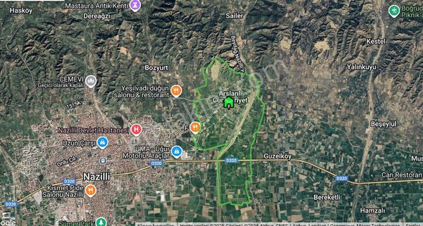 Arslanlıda Konut İmarlı Köşe Başı Satılık Arsa