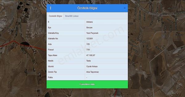 İmar Sınırında Yatırımlık Satılık Hisseli Tarla