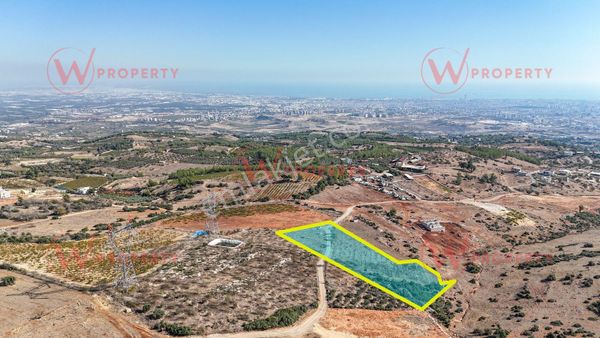W Property Kaşlı'da 4.5 Dönüm Şehir Ve Deniz Manzaralı Parsel