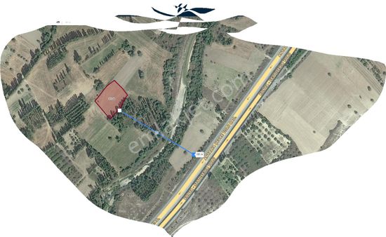 Konya Seydişehir Çavuş Mah. Satılık Sulu Tarla 2325 M2 Anayola 160 Metre