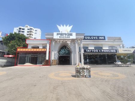 Antalya-aksu-kundu-kemerağzı Oteller Bölgesi Harika Konumda Kiralık Dükkan