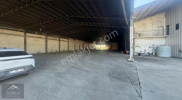 Zorlu Gayrimenkul'den Tarsus'ta 2000m2 Kiralık Aylık Depo