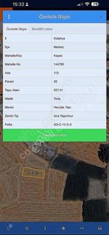 Kutahya Merkezde Koy Yerlesik Alaninda 557 M2 Arsa