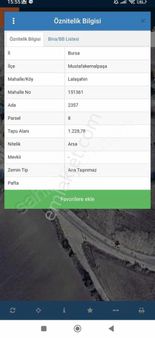 Podyum Gayrimenkul'den Bursa M.k.paşa Lalaşahin'de Arsa