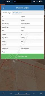 Temelli Yenihisar'da Villa İmarlı 413 M2 Tek Tapu Arsa