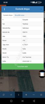 Fazel Den Sakintepe Mahallesi Nde 6776 Metrekare Satılık Tarla