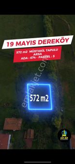 Evim-nur'dan Dereköy Mh 572m2 Sahil Mevkiinde Kupon Arsa