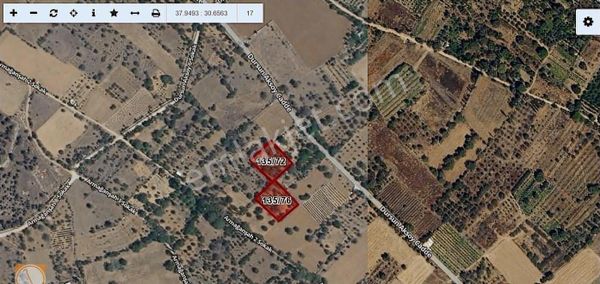 Atabey Gezirlerde Yatırımlık 3.695m2 Bağ