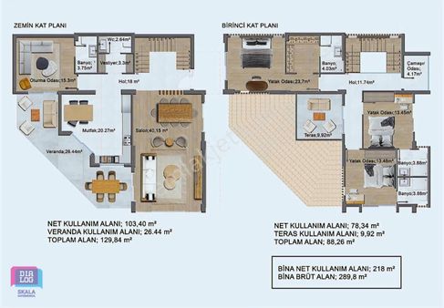 Dtr 19 Mayıs Mah'de Manzaralı 4+1 Satılık Natamam Müstakil Villa