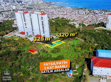 Fatsa Fatih Mah. Eşsiz Manzaralı Satılık İmarlı Arsalar