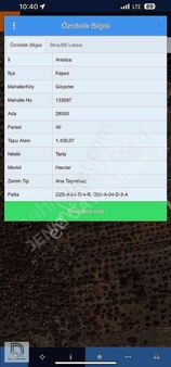 Şehir Hastanesi Karşısı Yatırımlık Tek Tapu Fırsat Arazi