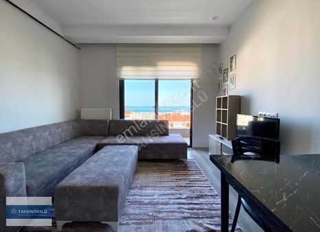 Atakum'da Lebi Derya Deniz Manzaralı Eşyalı Kiralık 1+1 Daire