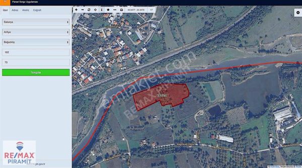 Sakarya Arifiye'de Düz , Yatırımlık 18.936metre Satılık Tarla..!