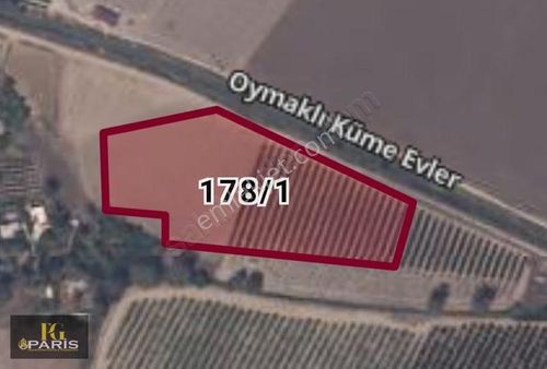 Paris'ten Karataş 14300 M2 Köy İçi Satlik Bahçe