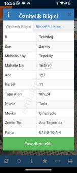 Tepeköyd’de Fırsat İki Parsel Birlikte