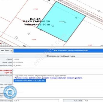 Wınstown Avm Civarında Satılık Konut İmarlı Arsa