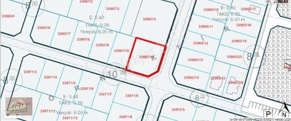 Saraçoğlu-istiklal Sınırı 803 M' 4 Dairelik Köşe Konumlu Arsa