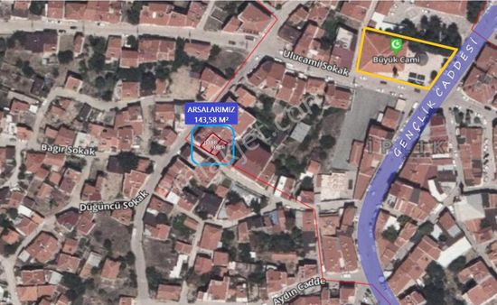 İlbey // Şuhut Merkez İplik Mahallesinde144 M² Arsa