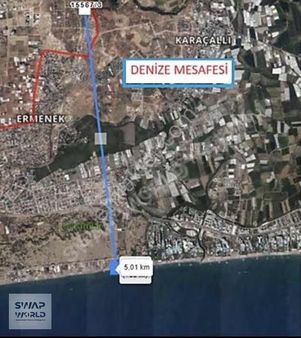 Altıntaş Mah'de Falezlerin Üstünde Kundu Deniz Manzaralı Arsa