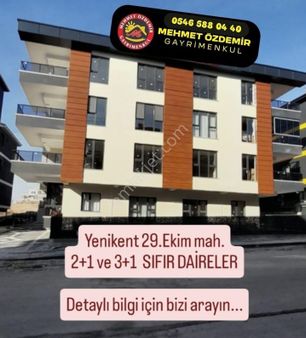 Satılık Sıfır 29 Ekim Mah. 63.cadde 3+1 Daireler Full+full