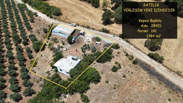 Kepez Başköyde 1375 M2 Arazi İçinde Satılık Mustakil Ev