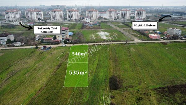 Hisar' Dan Tekkeköy Çay Mahallesinde Konut İmarlı Arsa