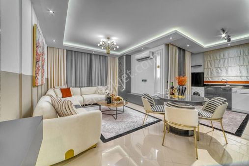 Alanya Obagöl Satılık 2+1 Lüks Mobilyalı Daire Denize 300 Mt. Mesafede