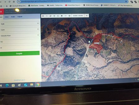 Uşak Eşme Günyakada Satılık 31.000m2 Köy Dibi Anayol Üstü Tarla