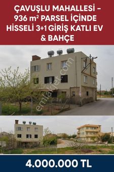 🏡 Toroslar / Çavuşlu Mahallesi – 936 M² Parsel İçinde Hisseli 3+1 Giriş Katlı Ev Ve Bahçe