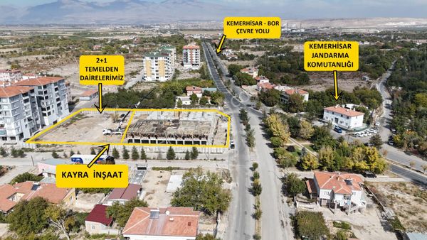 E.gökal Kemerhisar 2+1 Temelden Ödeme Seçenekleri ! Çift Banyo !