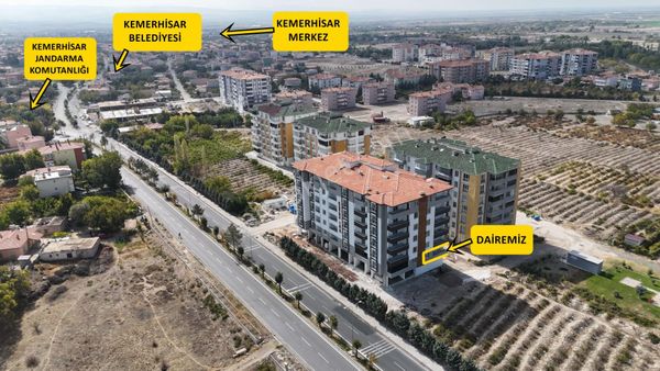 E.gökal Kemerhisar Sıfır 2+1 ! Çift Banyo Geniş Mükemmel Konum !