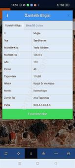 Seydikemer Yayla Atlıdere'de İçinde Ev Olan Arsa