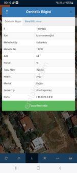 Tekirdağ Marmara Ereğli Sultan Köy Merkezde Yüzde Kırk 4 Kat İmarlı 320 Metre Arsamız Satılık Tır