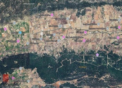 Kaş Sarıbelen | Müstakil Tapulu | Yatırımlık Satılık Tarla