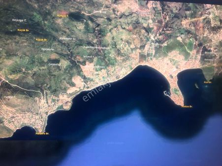 Çandarlı Denize Yakın, Villa İmarlı Manzaralı 2 Adet Arsa