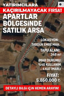 🚨 Yatırımcılara Kaçırılmayacak Fırsat! 🚨 🏡 Apartlar Bölgesinde Satılık Arsa