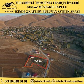 Tufanbeyli Bozgüney Mahallesinde Kaçırılmayacak Geniş Bahçeli Müstakil 2 Katlı Ev Ve Büyük Bahçesi