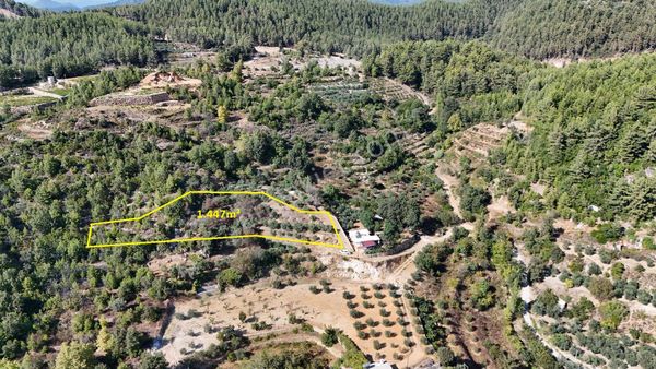 Satılık 1.447 M² Tarla, Alanya-mahmutseydi