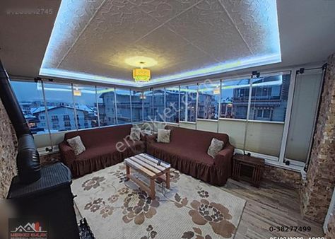 Merkez Emlak 6+1 Çift Girişli Ön Cephe Kapalı Teraslı Asansörlü