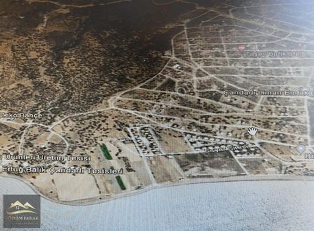 Çandarlı Bimeyko Sitesi Süper Deniz Manzaralı Harfiyatsız Arsa