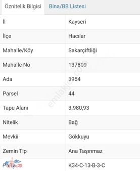 Erciyes35'den Mükemmel Konumlu İmar İçi Arsa