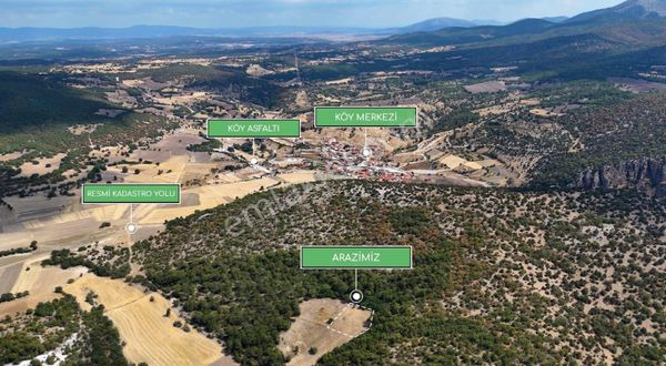 Kütahya Merkez Koçak Köyünde 1078 M² Fırsat Arazi