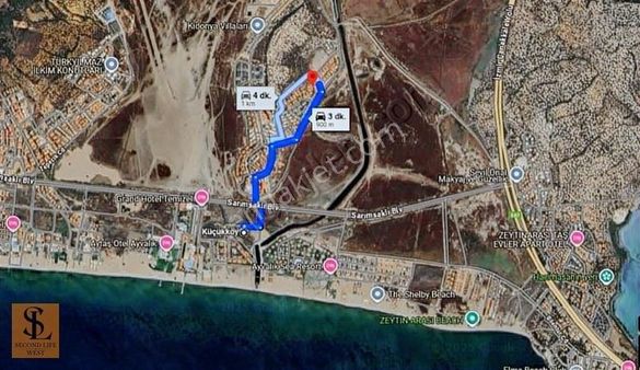 Sarımsaklı'da Kiralık 3+1 Müstakil Dubleks Eşyalı Villa