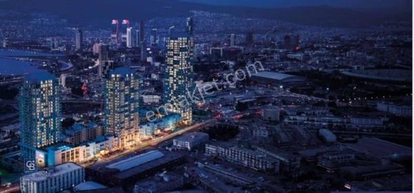 Megapol İzmir Tower Three Rezidans Kule'de Satılık 1+1 Daire