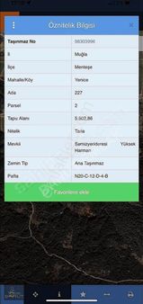 Yenicede Doğayla İç İçe Arazi