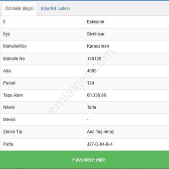 Karacaören Köyünde Yatırıma Uygun 60 Dönüm Arazi