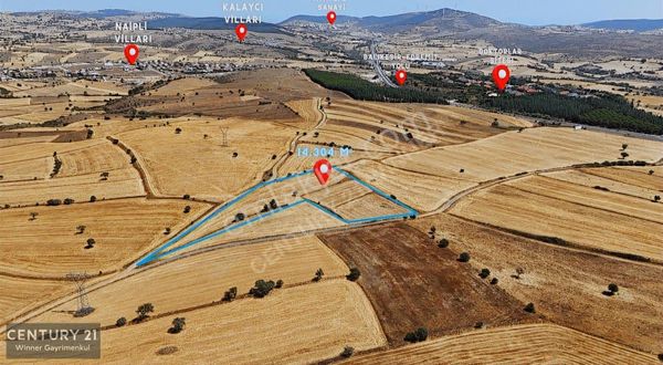 C21 Winner Karesi Naipli'de 14.304 M² Satılık Tarla