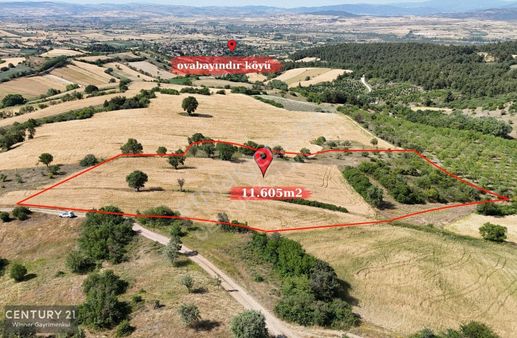 C21 Winner Ovabayındır'da 11.605m² Satılık Tarla