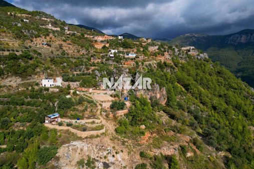Alanya Bademağacı'nda 1.614 M² Satılık Deniz Manzaralı Tarla